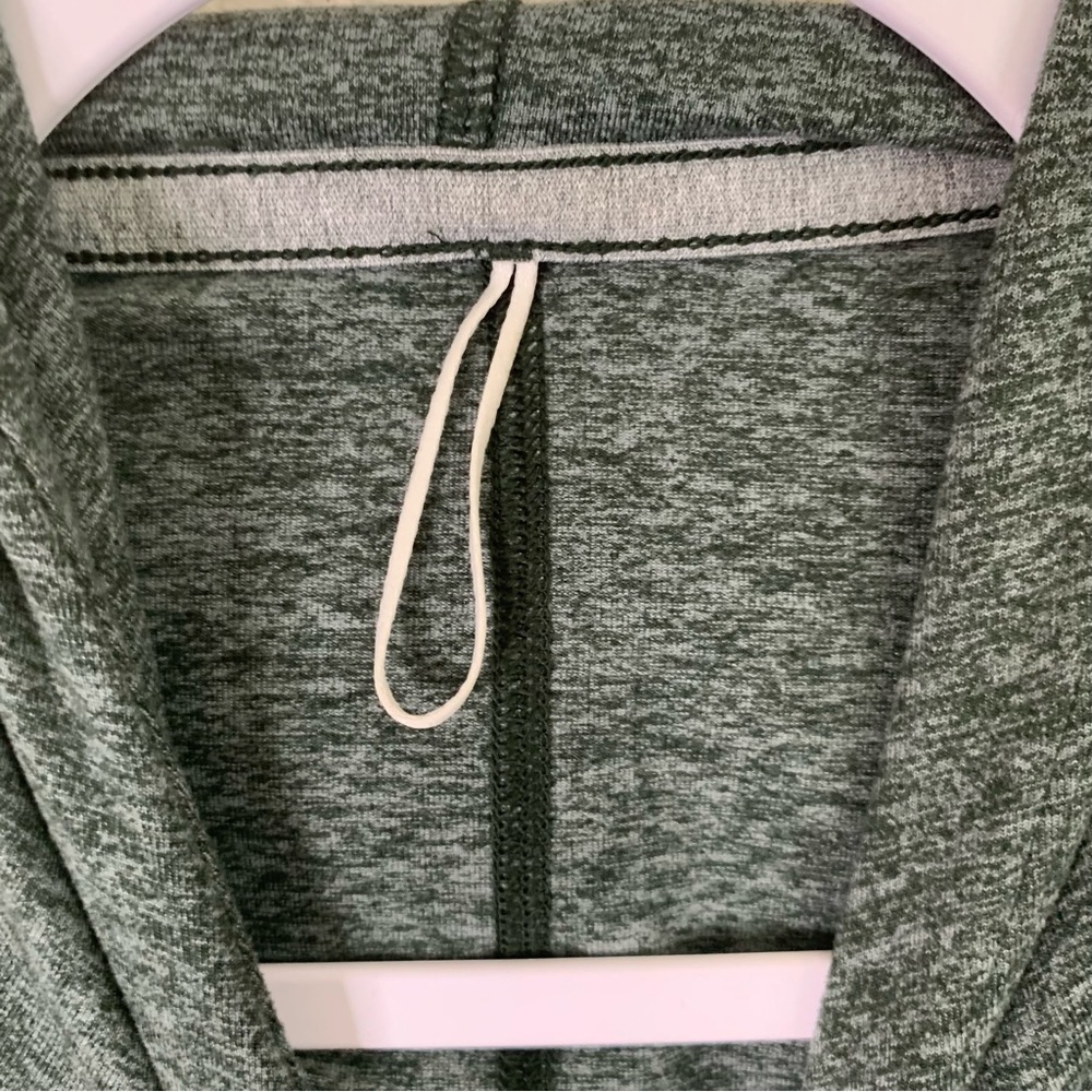Lululemon Mens green soft jersey pull over hoodie S - Picture 5 of 9